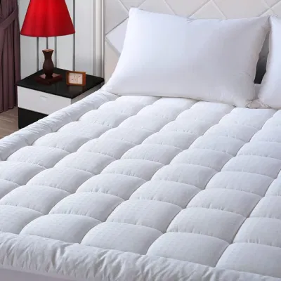 Protège-matelas matelassé avec poche profonde et surmatelas rafraîchissant