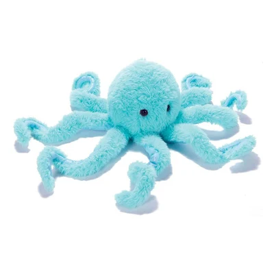 Oreiller en peluche doux et animé, océan bleu, sur le lit et le canapé, tissu sûr pour bébé, pingouin multi-jambes, jouets animaux en peluche