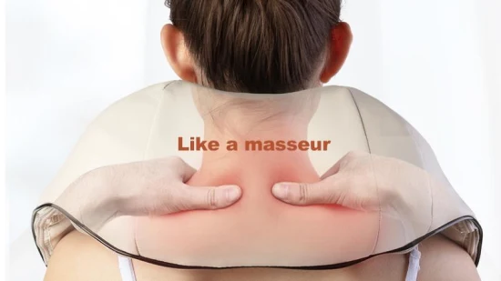 Oreiller de Massage lombaire électrique pour le cou, pétrissage électrique, pour la maison et la voiture, châles de massage Cervical avec chauffage